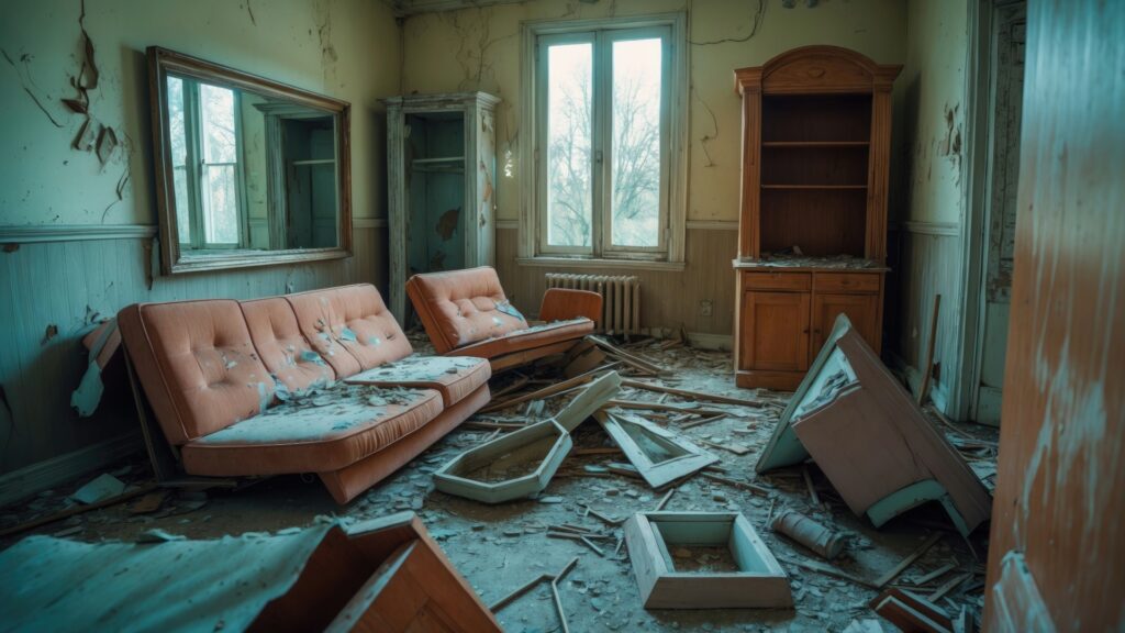 altes Haus_desolater Innenraum